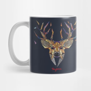 Geometric Deer Mug